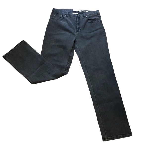 Jones New York Denim - JONES NEW YORK HIGH WAISTED STRETCH DENIM JEANS BLACK SIZE 6